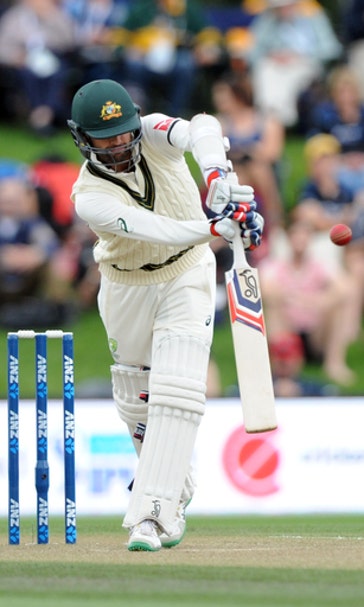 Australia 455-5 at lunch on day 3, 2nd test vs. New Zealand